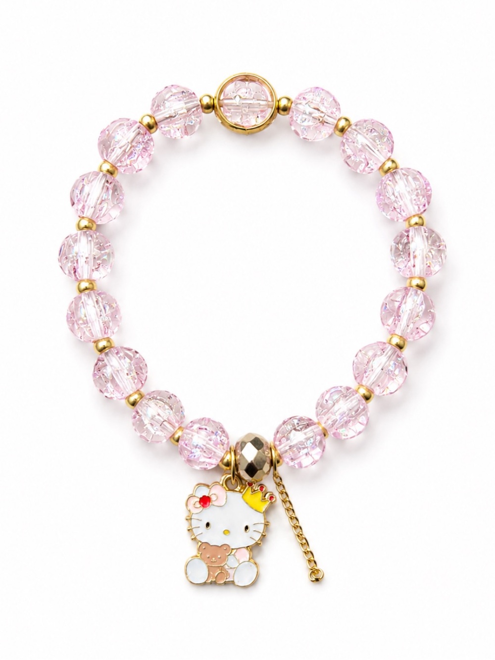 Hello Kitty Lavender Charm Bracelet